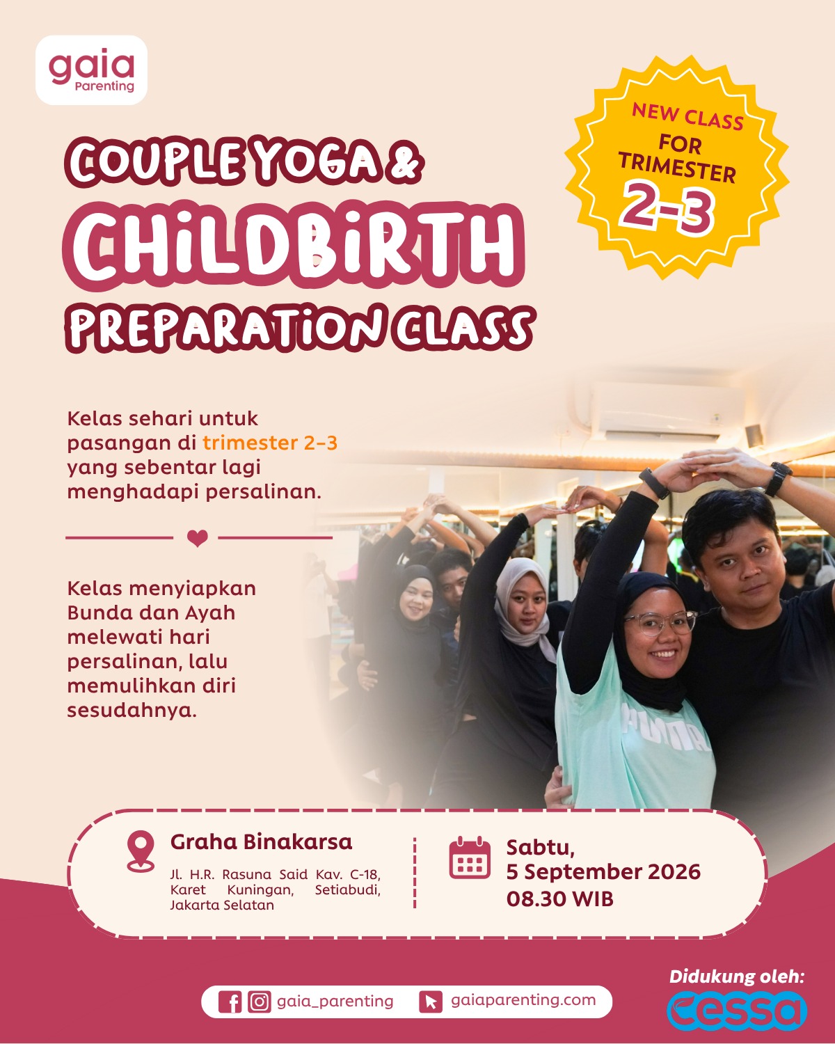 Couple Yoga & Childbirth Preparation Class