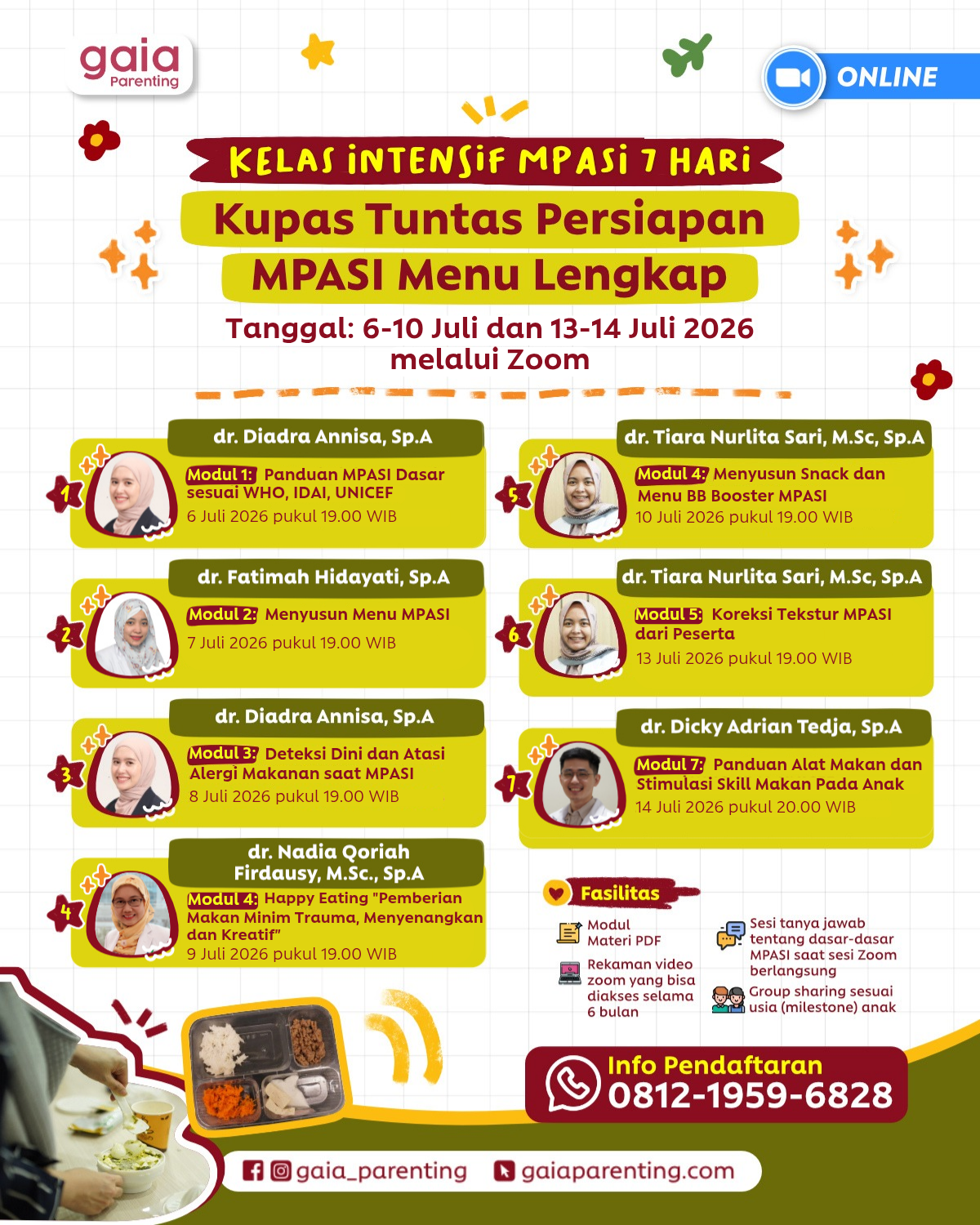 Kelas Intensif MPASI 7 Hari