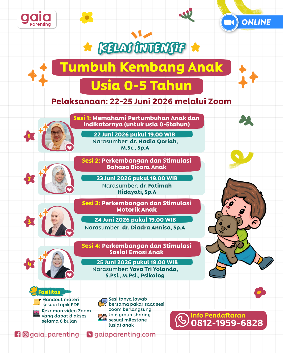 Kelas Tumbuh Kembang Anak Usia 0–5 Tahun